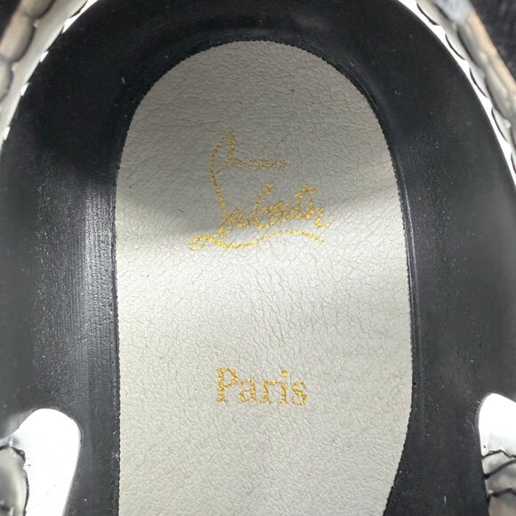 Christian Louboutin Arpoador Sneakers Black Suede Size 36.5 US 6.5 Women's - Picture 13 of 15
